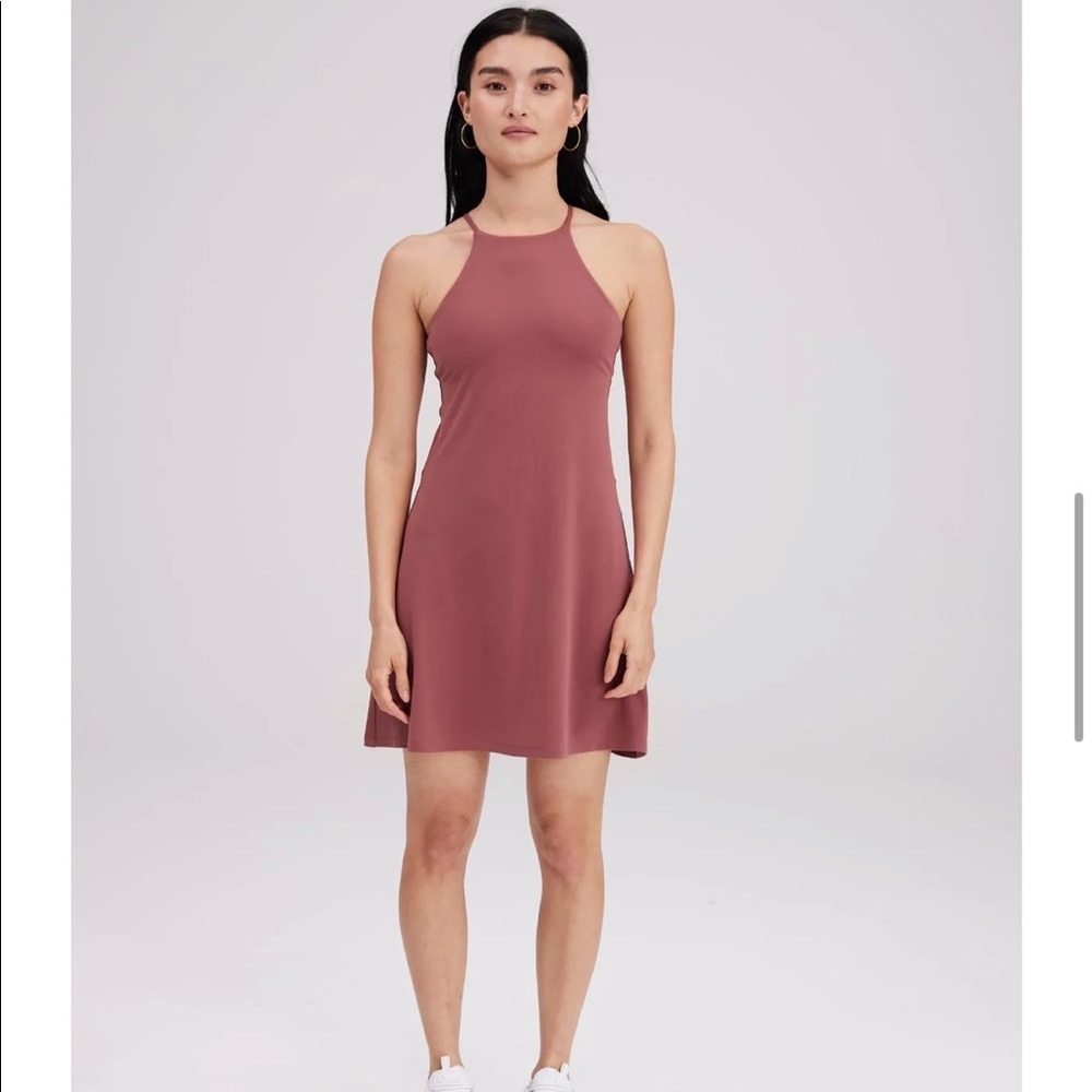 SOLD - NWT Naomi workout dress in fig